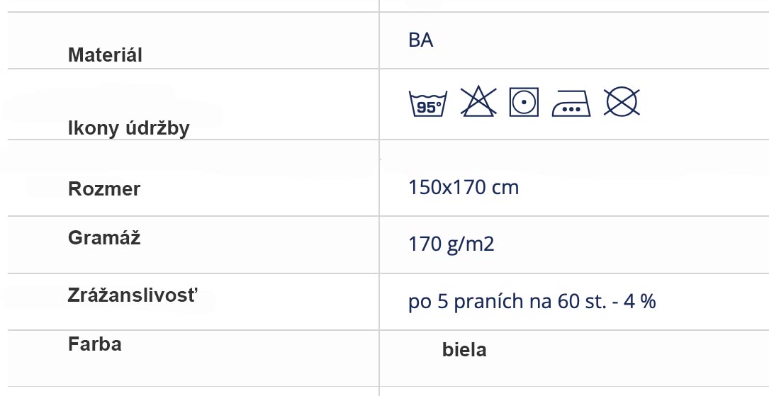 tabulka krizna plachta